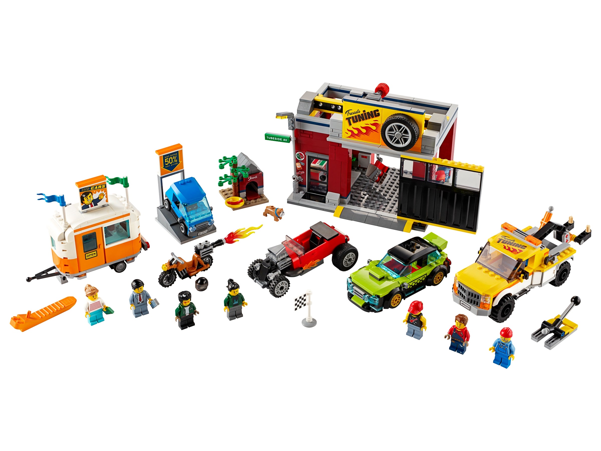LEGO® City aus Set 60258 Werkstatt mit 1 Figur NEU 